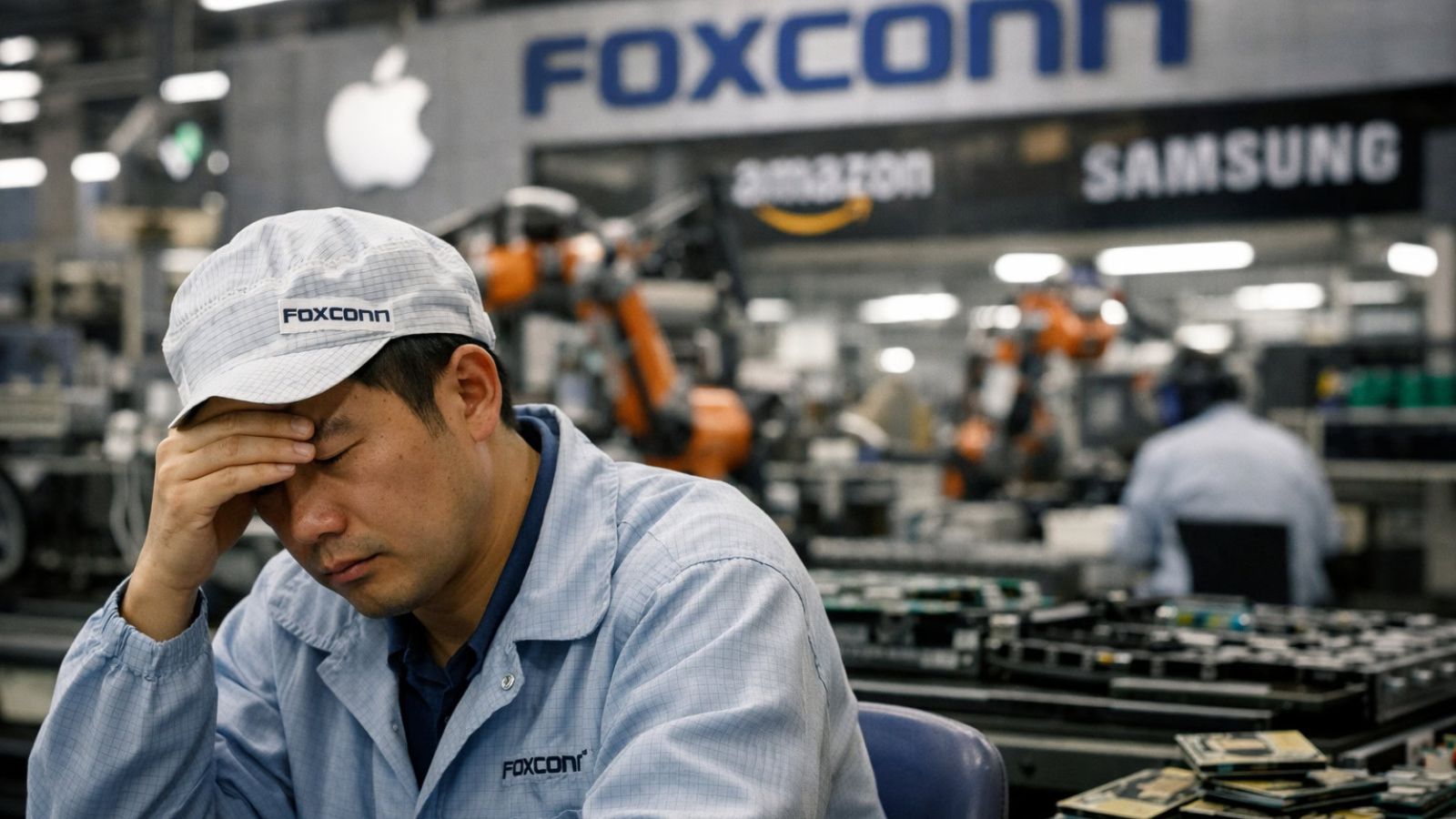 Foxconn delude le attese: utili in calo nonostante il boom dell'IA