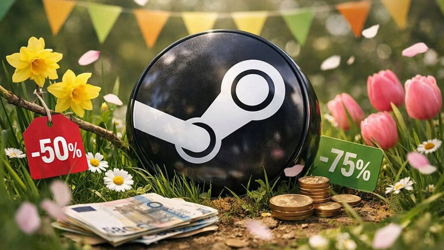 Saldi di primavera Steam 2025: data, giochi confermati e cosa aspettarsi