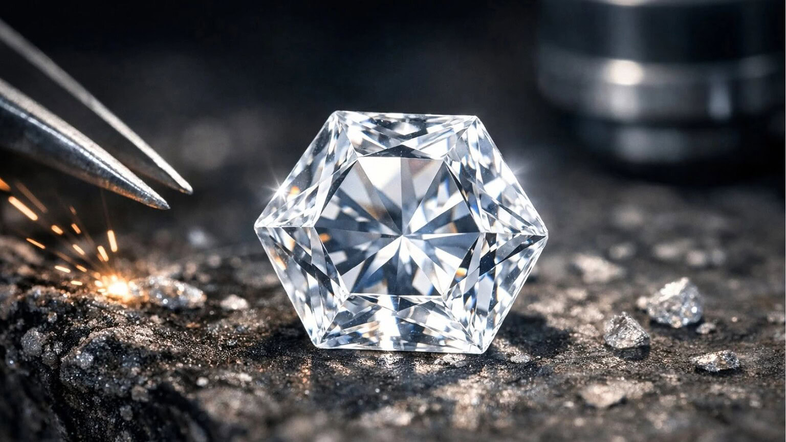 Diamante esagonale puro: la scoperta che cambia tutto