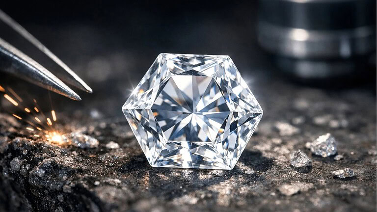 Diamante esagonale puro: la scoperta che cambia tutto