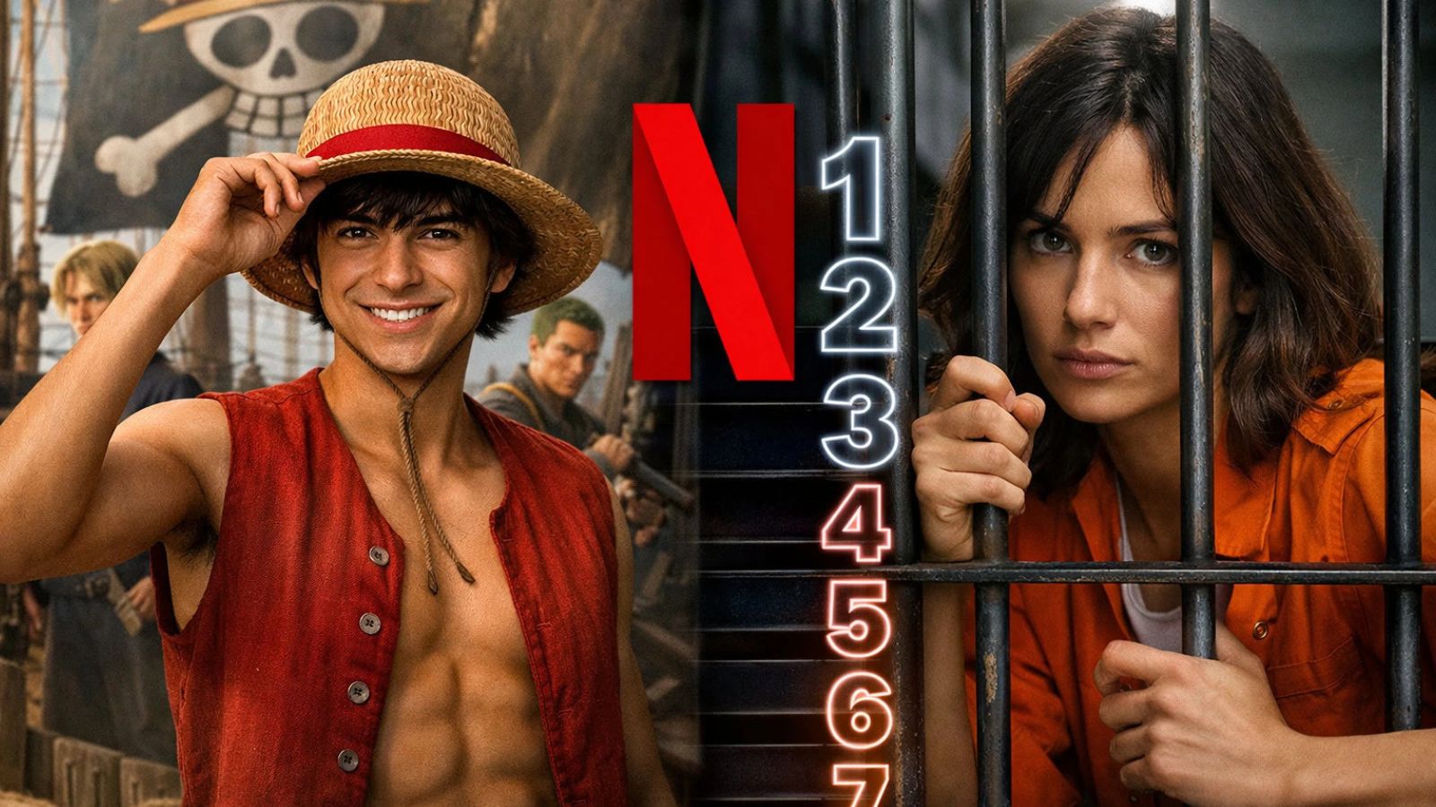 One Piece domina Netflix, ma una miniserie spagnola scala la Top 10