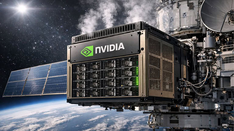 NVIDIA nello spazio: data center in orbita con un problema enorme da risolvere