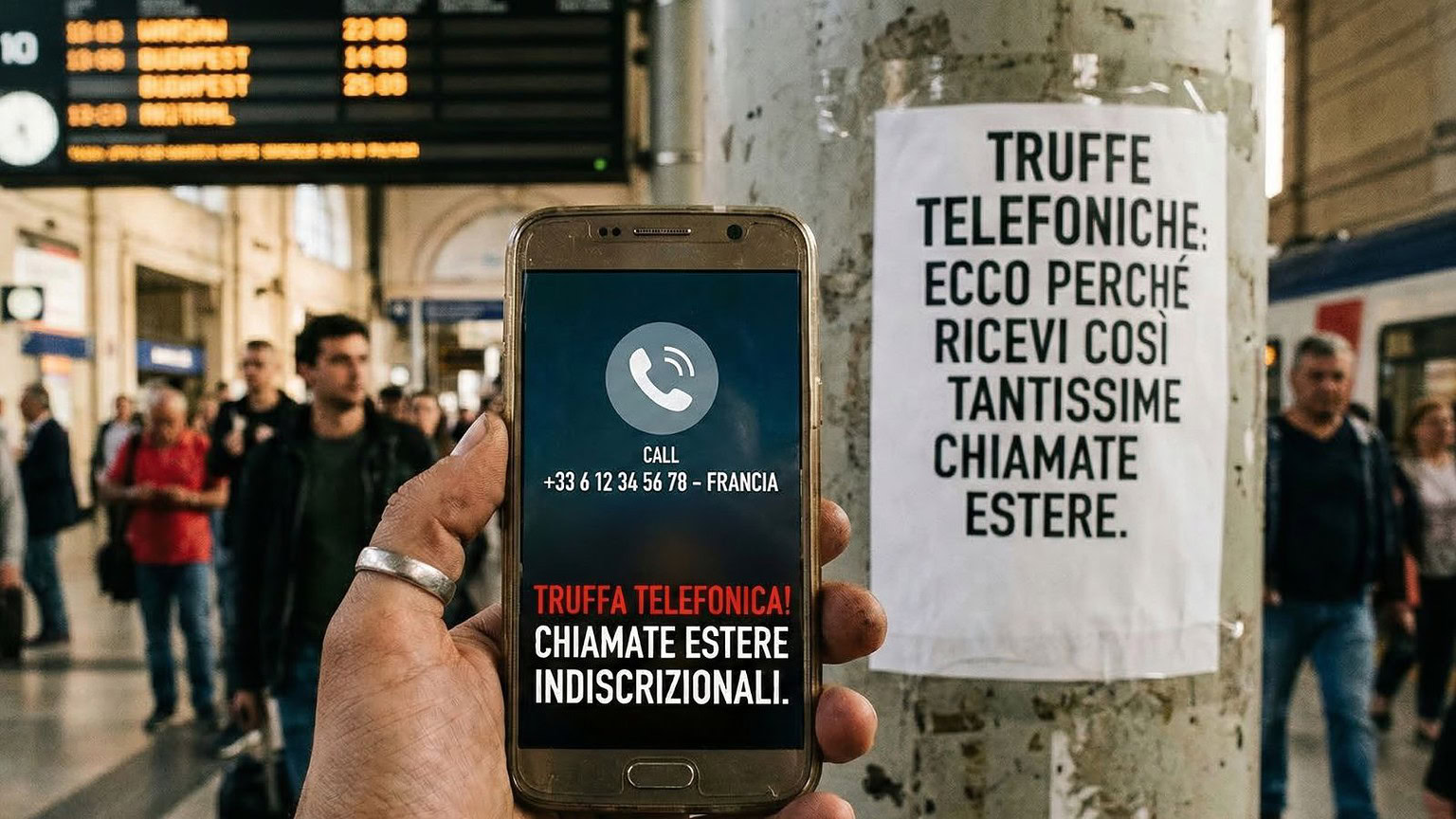 Truffe telefoniche: ecco perché ricevi così tante chiamate estere