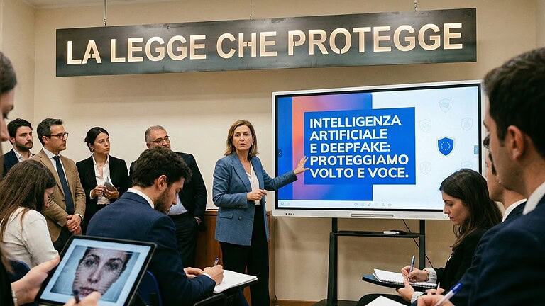 Intelligenza artificiale e deepfake: la legge che protegge volto e voce