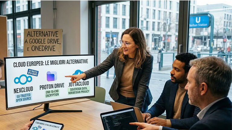 Cloud europeo: le migliori alternative a Google Drive, iCloud e OneDrive
