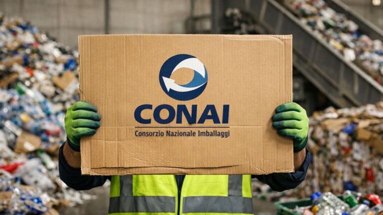 CONAI, il riciclo imballaggi in Italia scende al 75%: ecco perché