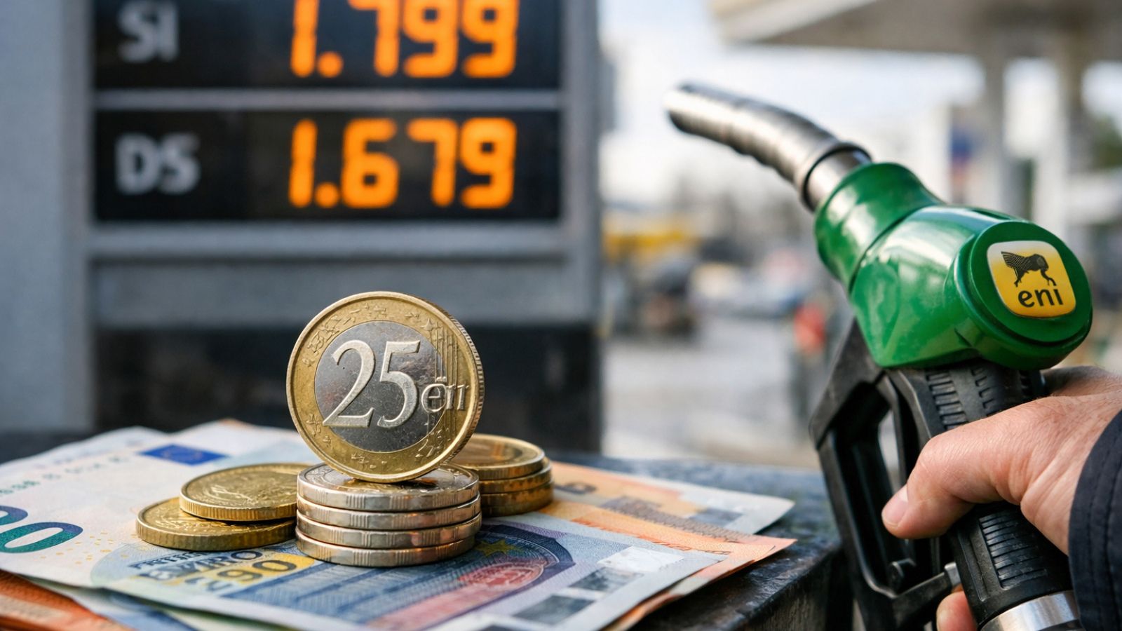 Decreto carburanti: taglio accise fino a 25 centesimi, cosa cambia ora