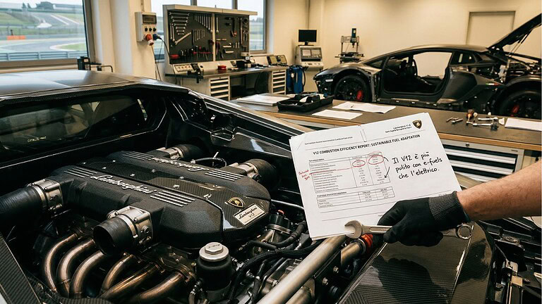 Lamborghini abbandona l'elettrico: il motivo è sorprendente