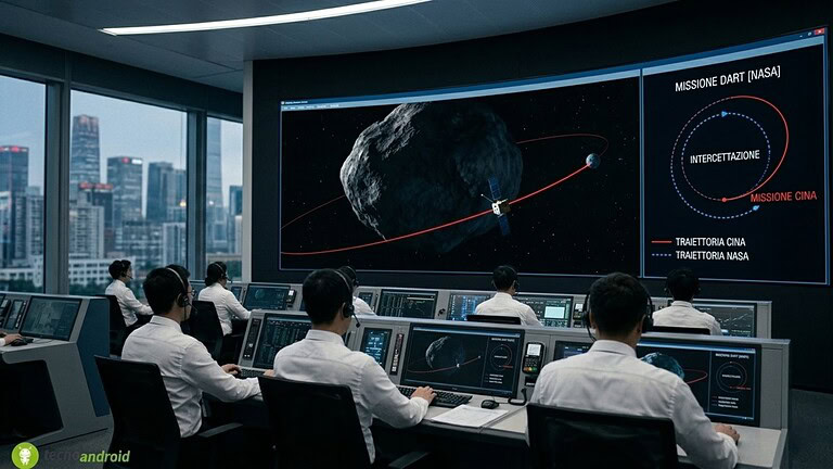 Cina pronta a deviare un asteroide: la missione che sfida la NASA