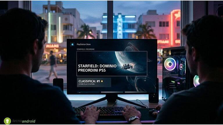 Starfield su PS5 domina i preordini del PlayStation Store