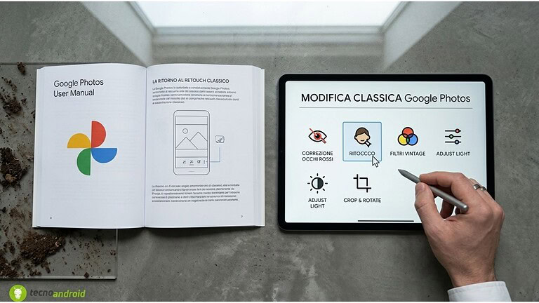 Google Photos riporta in primo piano gli strumenti di editing classici