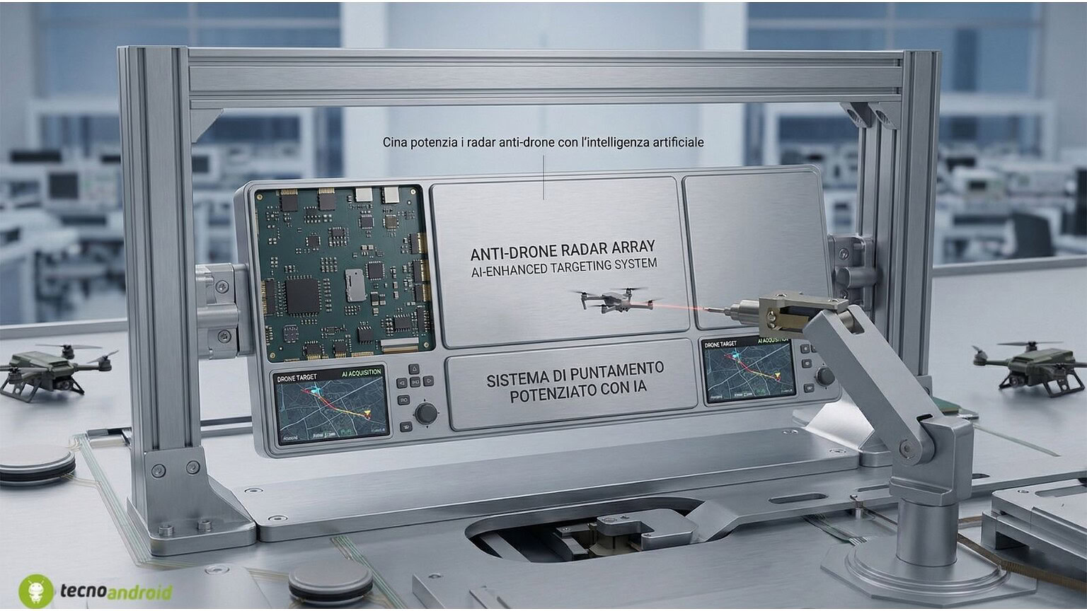 Cina potenzia i radar anti-drone con l'intelligenza artificiale