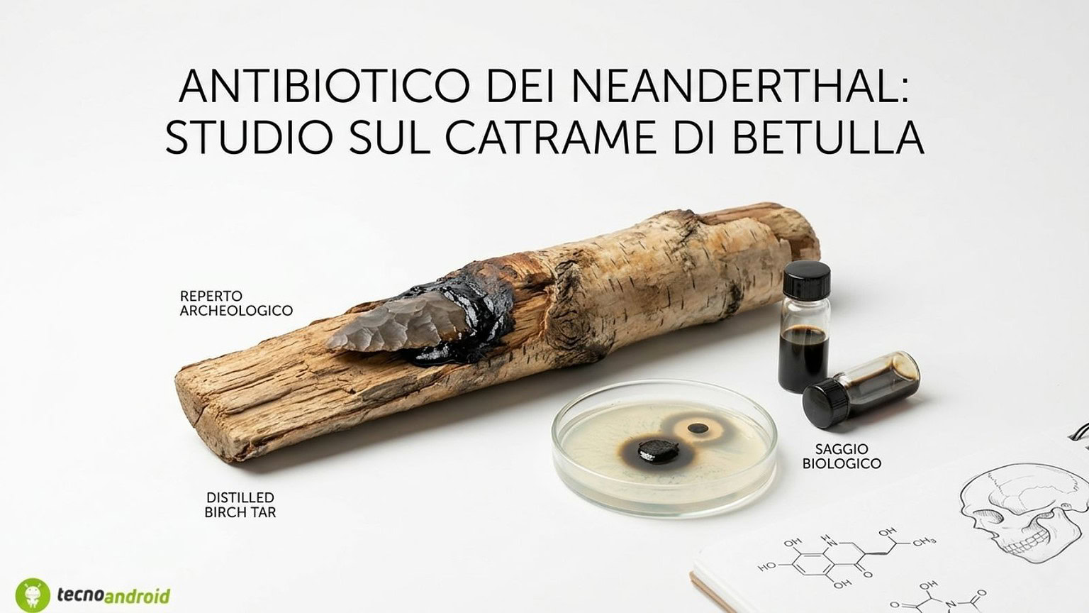 Neanderthal usavano catrame di betulla come antibiotico: lo studio