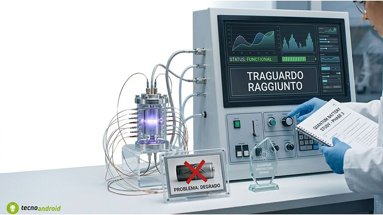 Batteria quantistica funzionante: il traguardo nasconde un problema enorme