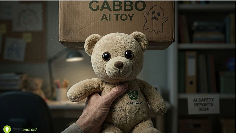 Gabbo, il peluche con AI per bambini: lo studio rivela scenari inquietanti