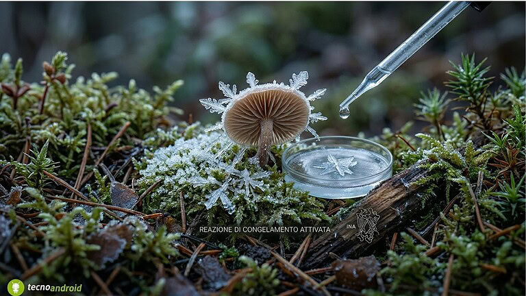 Alcuni funghi possono congelare l'acqua: la scoperta che stupisce
