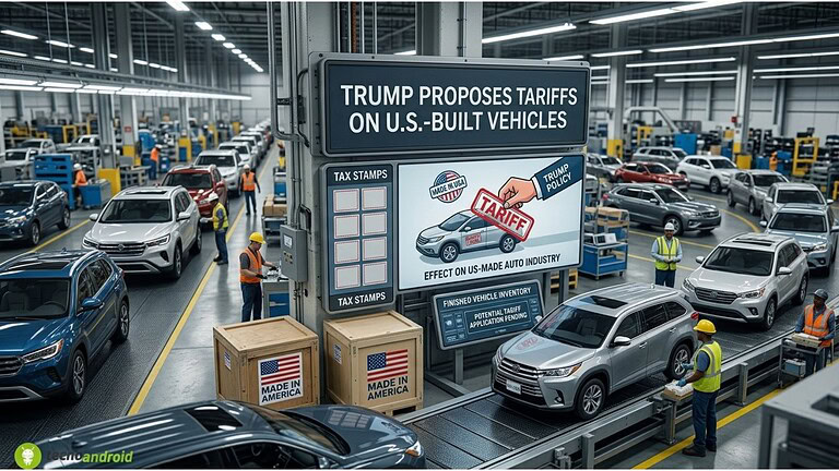 Dazi auto USA: Trump vuole tassare veicoli già prodotti in America