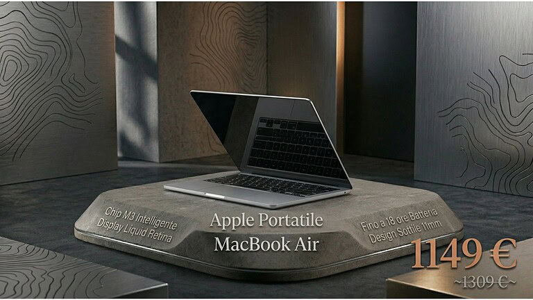 MacBook Air M4 15" al minimo storico su Amazon: che prezzo