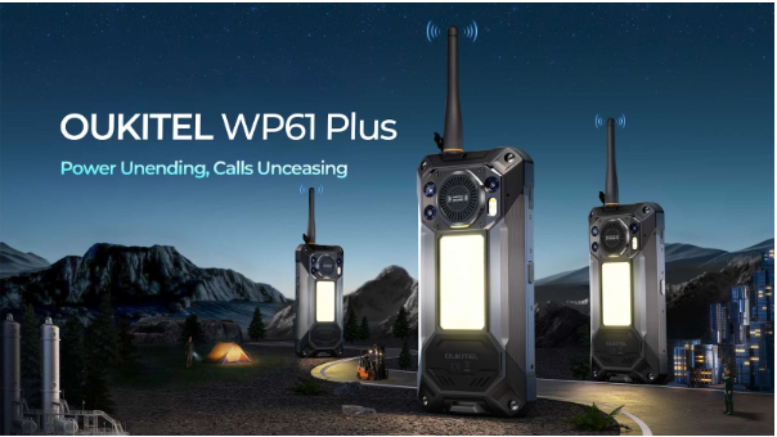 Oukitel WP61: rugged phone con walkie-talkie, termocamera e satellite