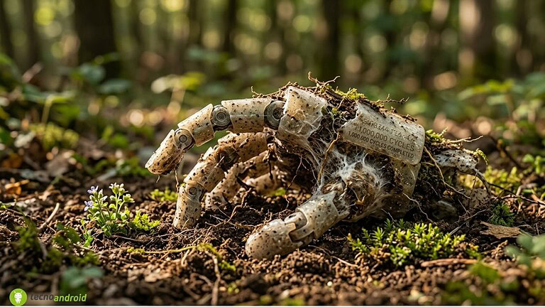 Robot compostabile: si dissolve nel terreno dopo oltre un milione di cicl
