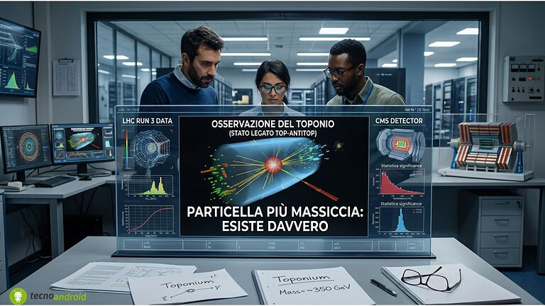 Toponio: la particella più massiccia mai osservata esiste davvero