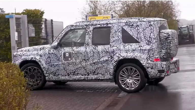 Mercedes Little G, le nuove foto spia la mostrano come mai prima