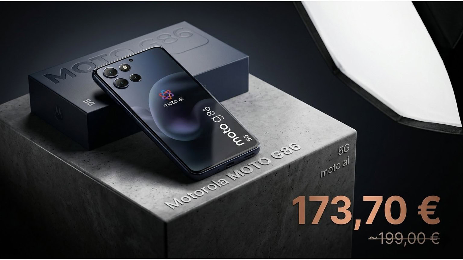 Motorola Moto G86 5G a 176€ su Amazon: è difficile trovare di meglio