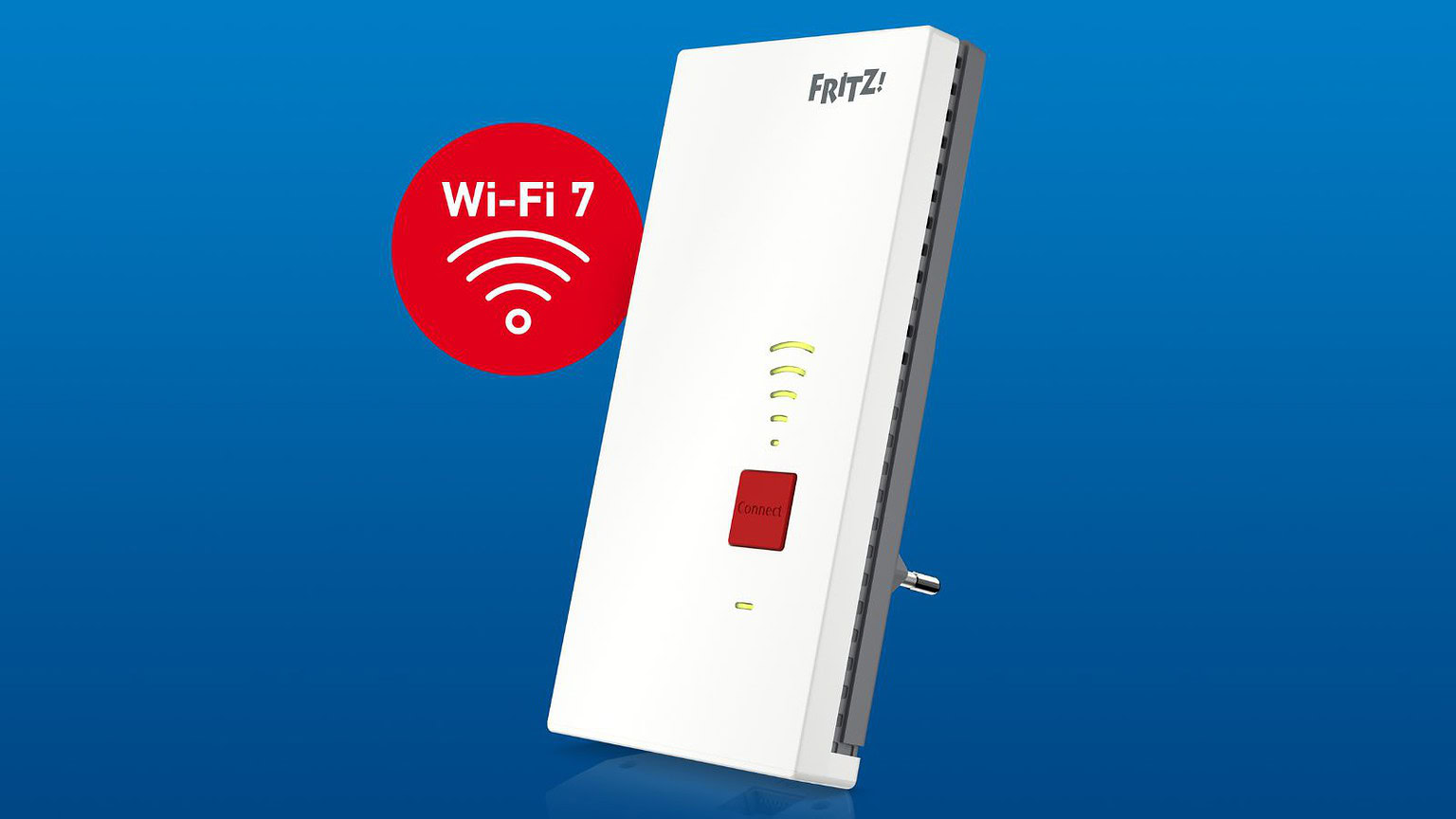 FRITZ!Repeater 2700: Wi-Fi 7 fino a 6,5 Gbit/s direttamente dalla presa