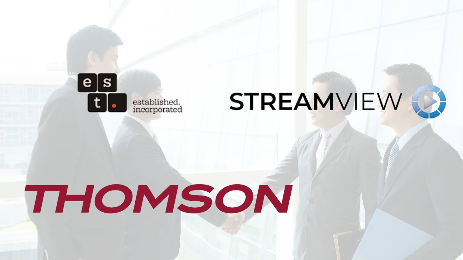 Thomson e StreamView: partnership blindata fino al 2040