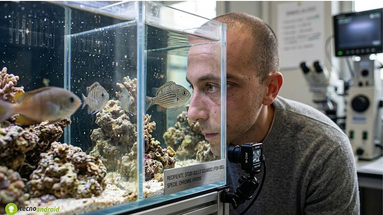 I pesci osservano lo sguardo umano: la scoperta che sorprende