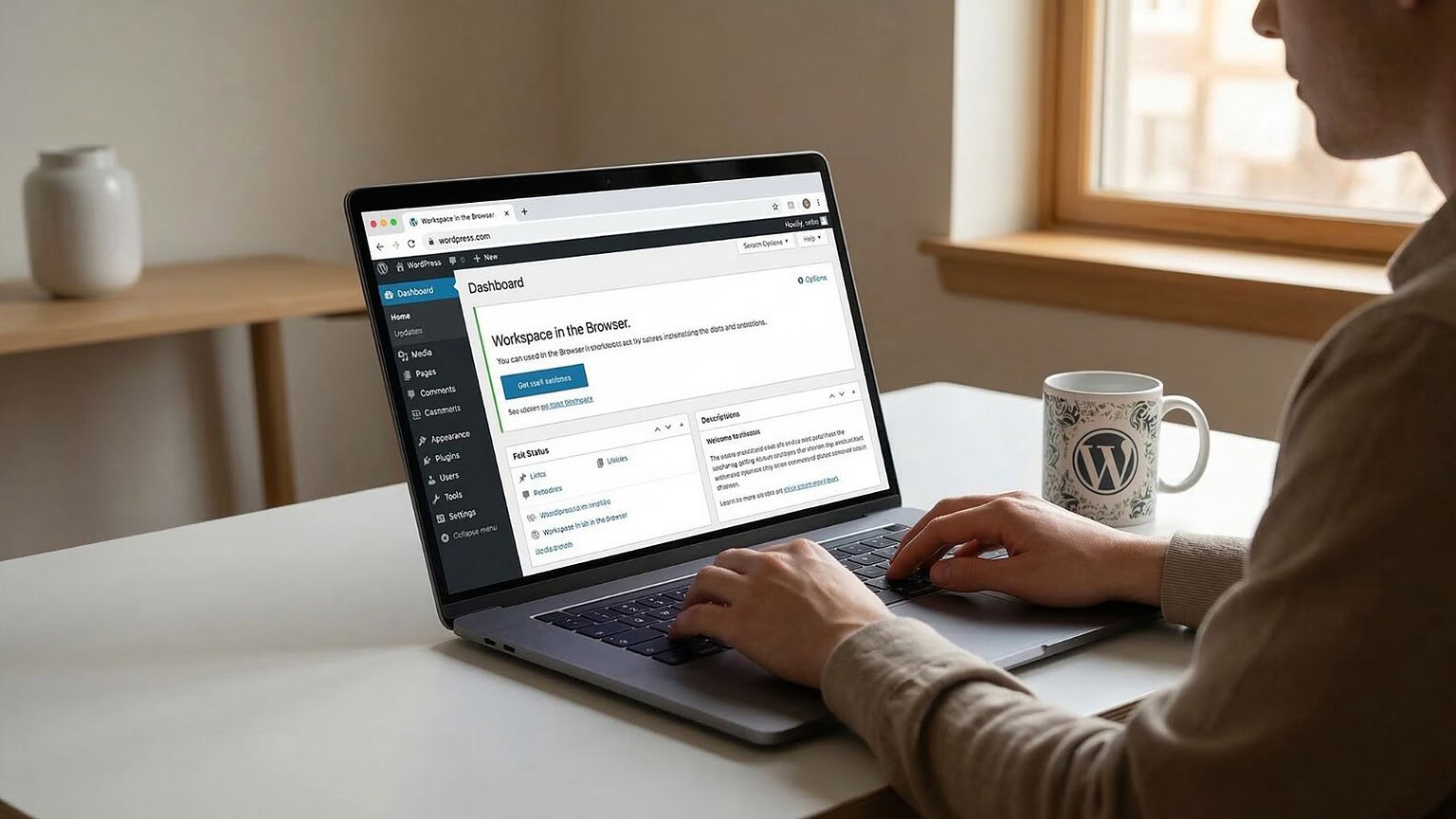 WordPress lancia un workspace nel browser: siti privati senza registrazione