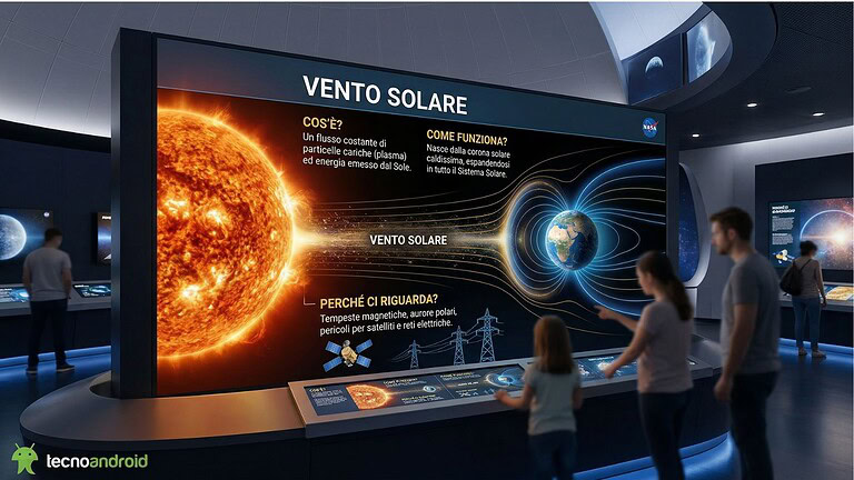 Vento solare: cos'è, come funziona e perché ci riguarda
