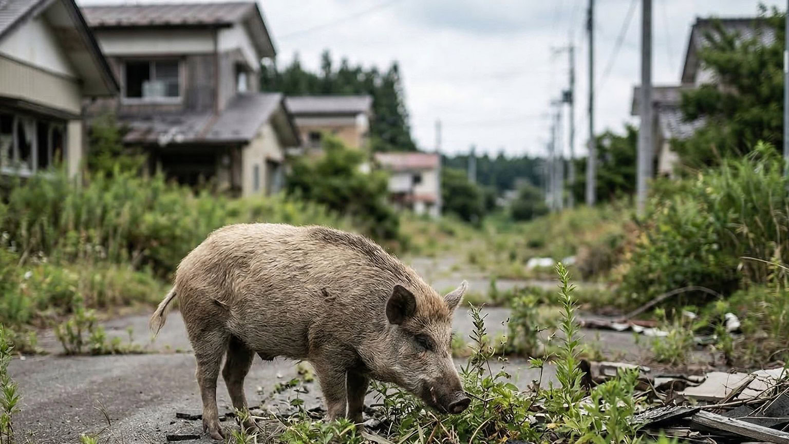 Ibridi maiale cinghiale di Fukushima: il paradosso che nessuno si aspettava