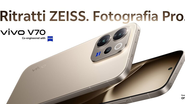 vivo V70 e V70 FE arrivano in Italia: fotografia ZEISS e batterie enormi