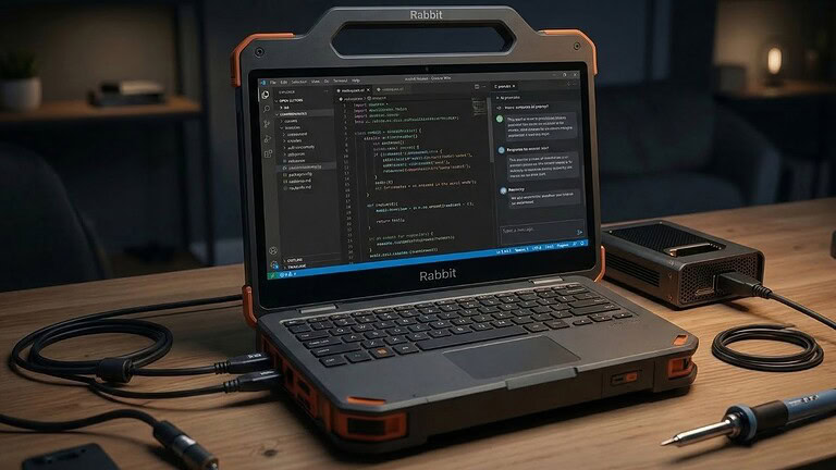 Rabbit Project Cyberdeck: il laptop per chi programma con l'IA a 500$