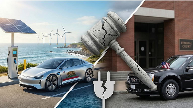 California vs governo USA: la causa legale che può cambiare il futuro delle auto elettriche