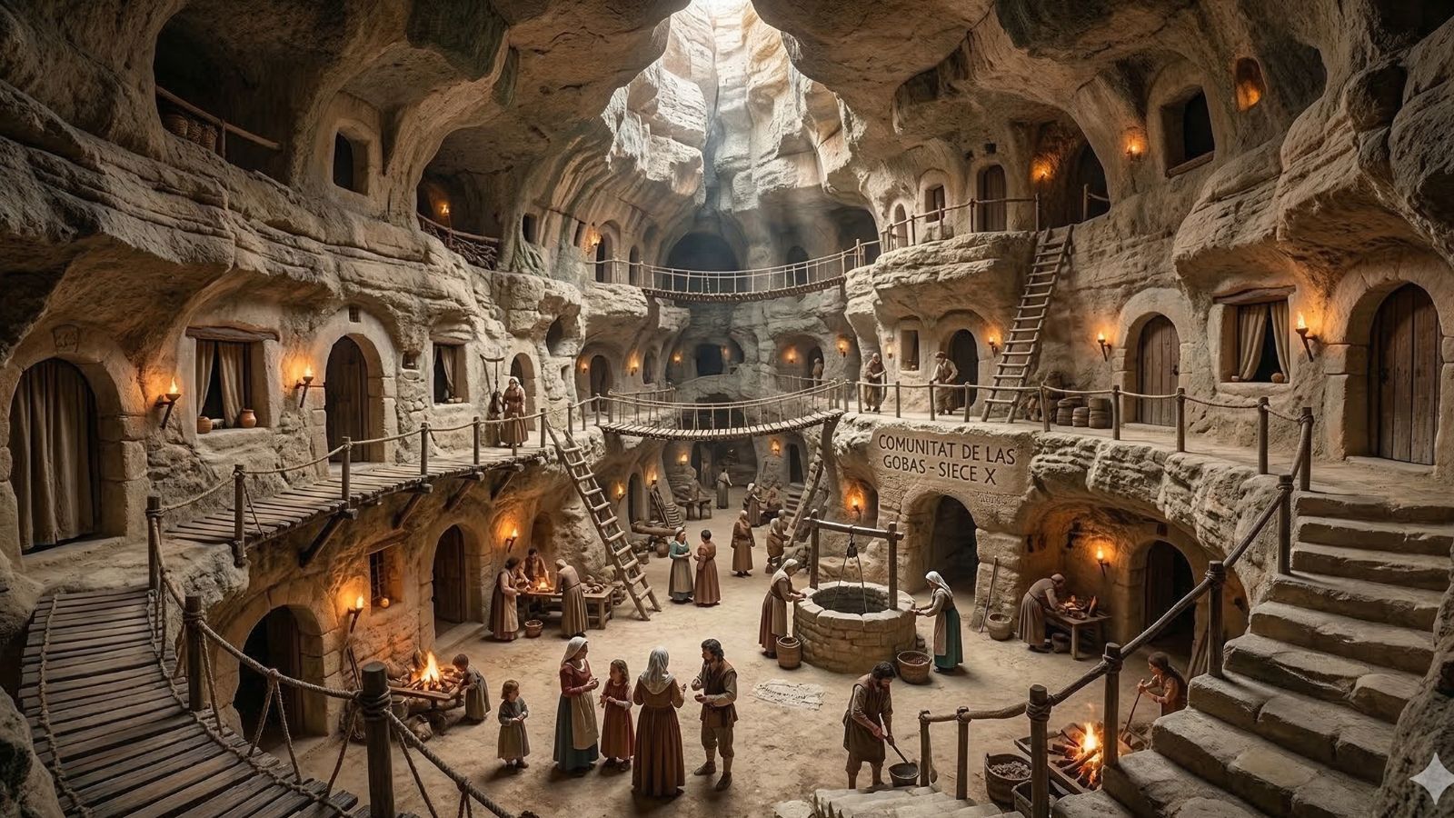 Grotte di Las Gobas: la comunità nascosta sottoterra per secoli