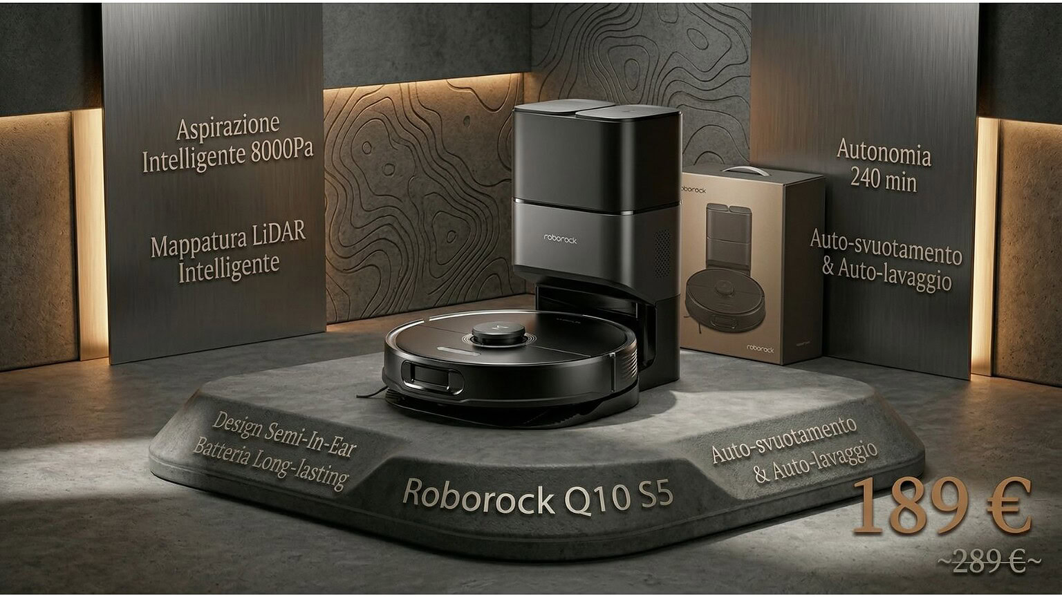 Roborock Q10 S5 al minimo storico su Amazon: prezzo mai visto prima