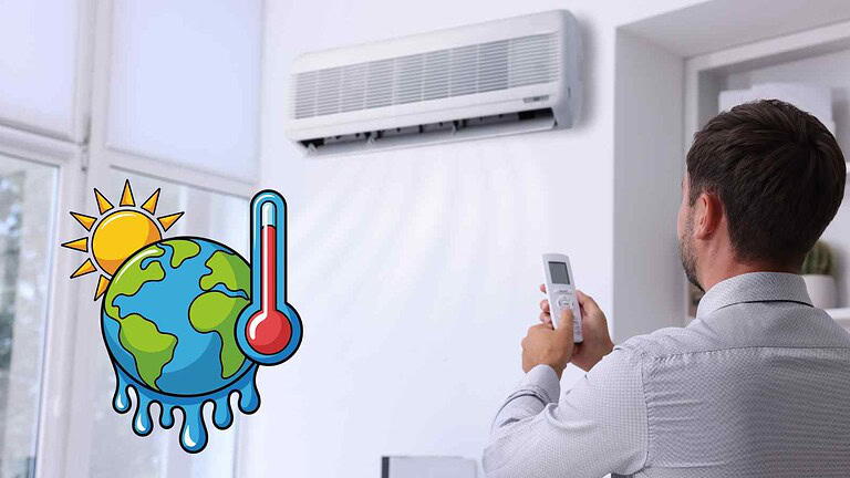 L’uso crescente dei condizionatori rischia di far esplodere le emissioni globali entro il 2050, alimentando un paradosso climatico.