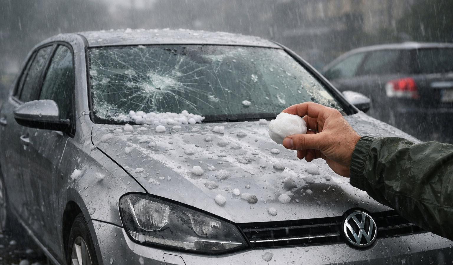 Danni da grandine all'auto: quando l'assicurazione paga davvero - danni grandine auto assicurazione