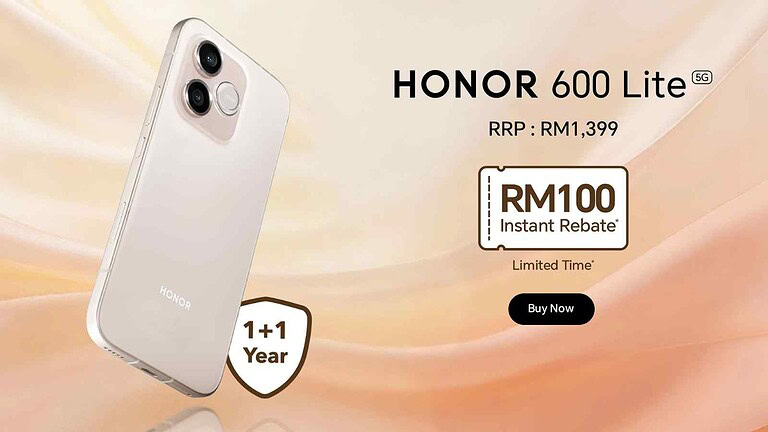 Honor 600 Lite offre display AMOLED da 6,6”, batteria da 6.520 mAh e fotocamera da 108 MP a meno di 300 euro.