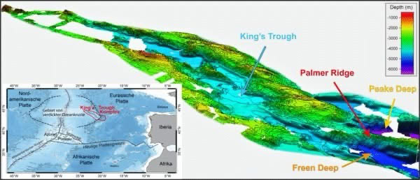 Oceano Atlantico: in profondità c'è un canyon da 500 km_1