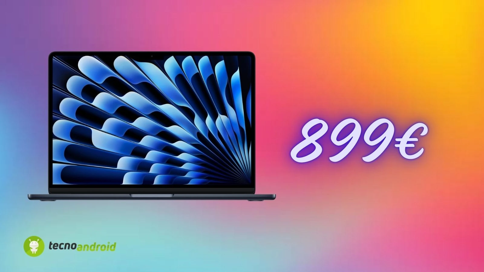 MacBook Air 13″ oggi costa pochissimo: -120€ grazie a un folle sconto Amazon