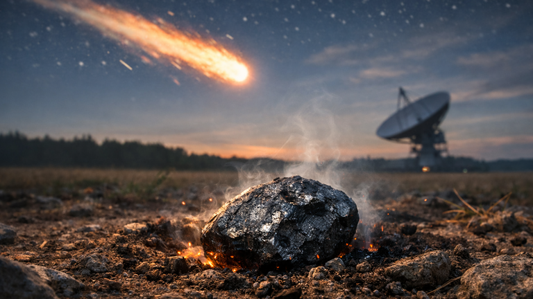 Meteoriti in arrivo: le firme radar svelano frammenti caduti sulla Terra - firme radar meteoriti