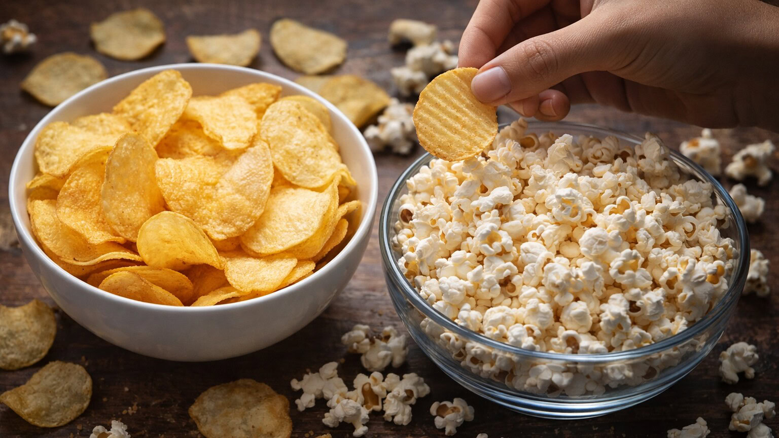 patatine popcorn