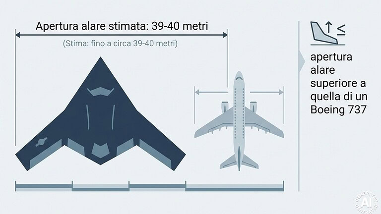 RQ-180, il drone più segreto degli USA fotografato per errore in Grecia - RQ-180 drone stealth
