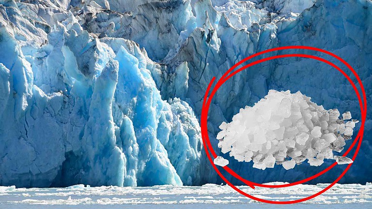 Cristalli di sale sul ghiaccio marino potrebbero aver intensificato il raffreddamento globale durante la Snowball Earth.