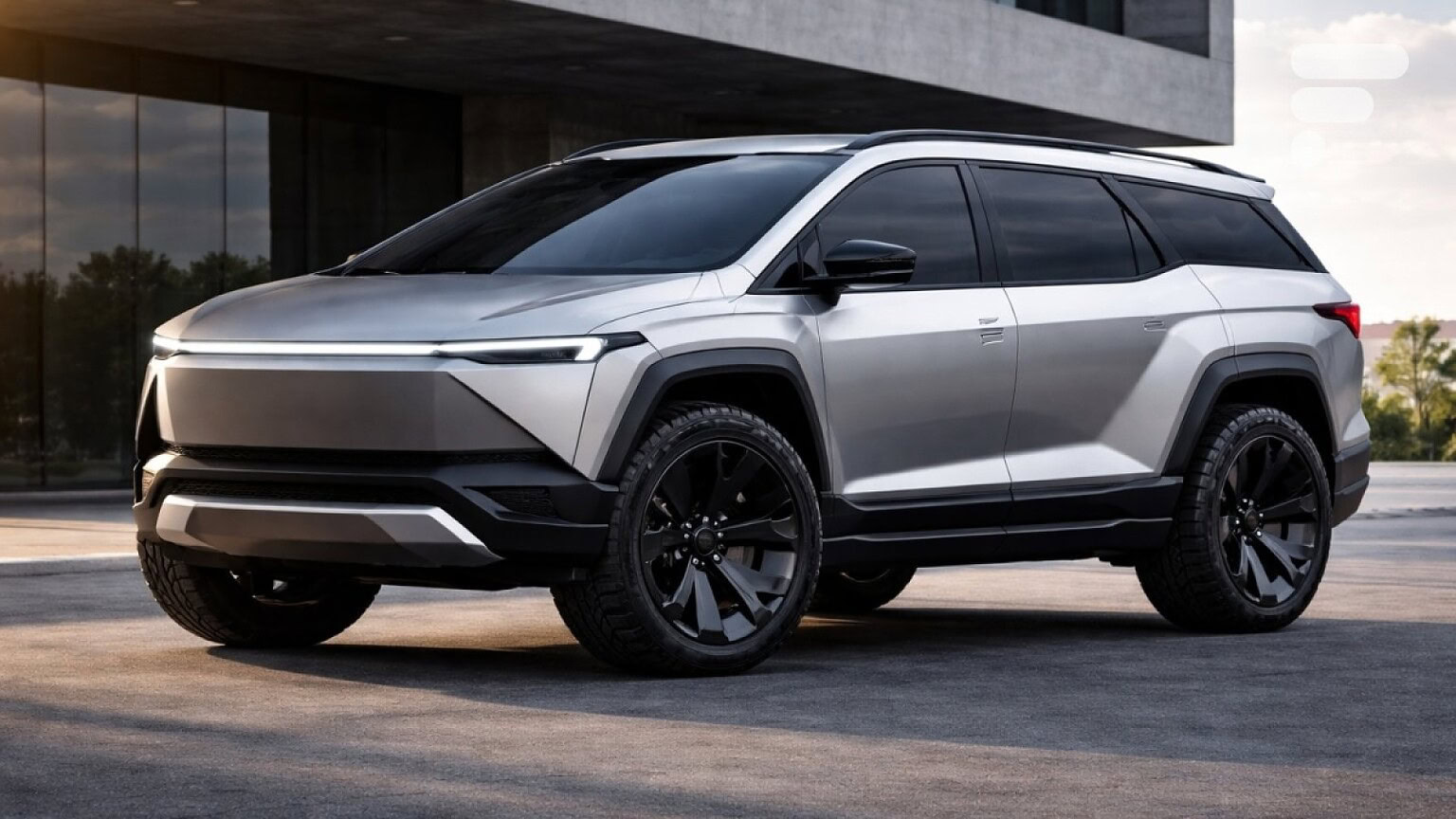 Tesla prepara un SUV enorme ispirato al Cybertruck: ecco cosa sappiamo - SUV Tesla Cybertruck