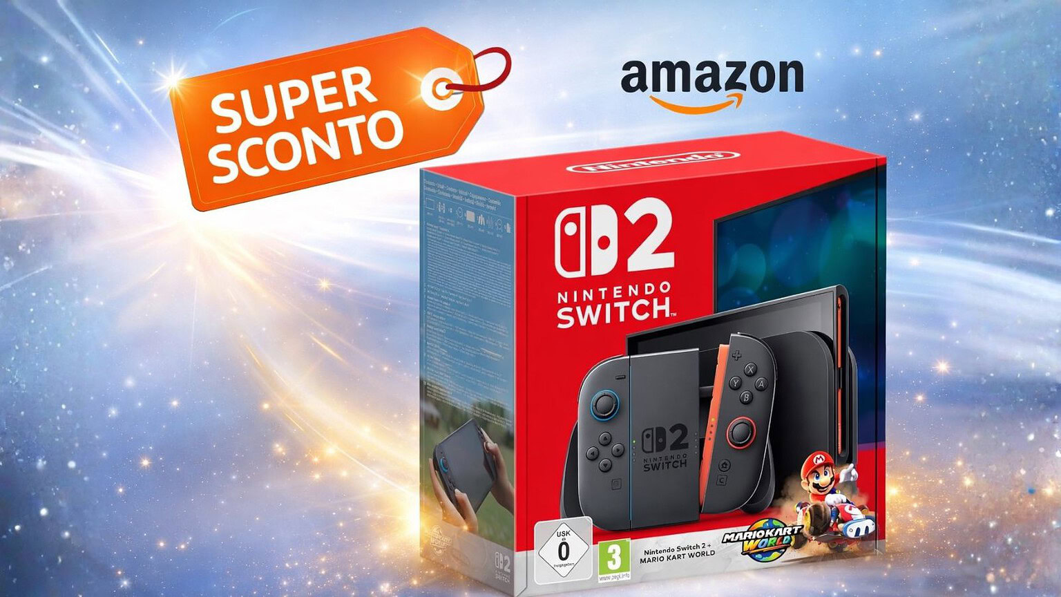 Nintendo Switch 2: su Amazon arriva il prezzo più interessante del momento