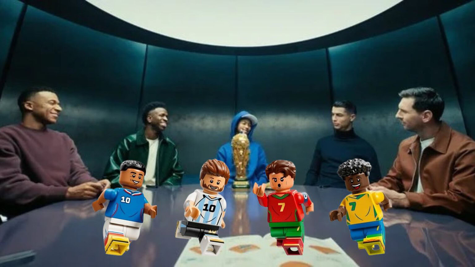 LEGO: Messi, Ronaldo, Mbappé e Vini Jr. nei nuovi set per i Mondiali